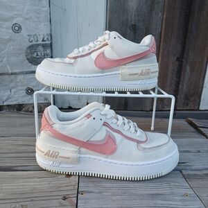 Nike Air Force 1 Low Shadow 'Phantom Pink Oxford' Size 7.5